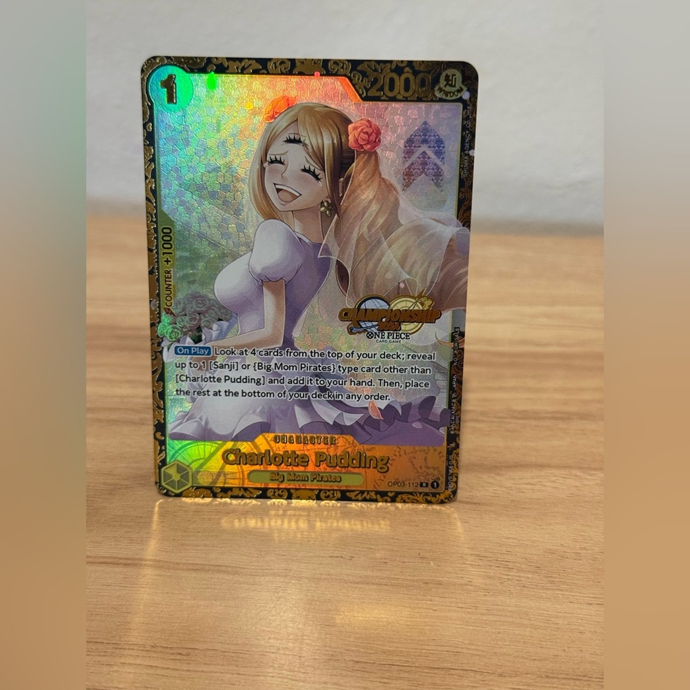 One Piece Charlotte Pudding proxy Card